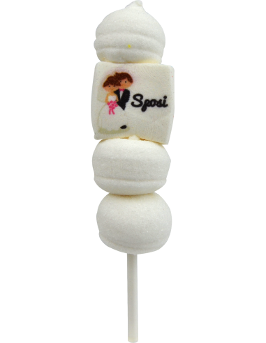 24 Mini Spiedini Marshmallow...