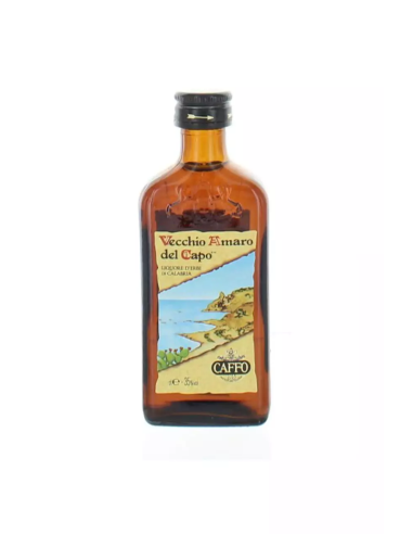 Vecchio Amaro del Capo Mignon da 2 cl - Gadget - Bottiglina segnaposto