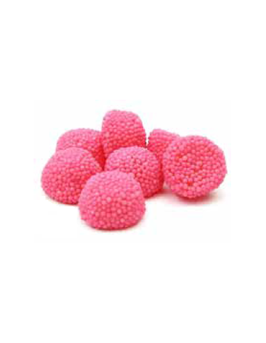 Rosa Brombeer-Gummibonbons 1 kg