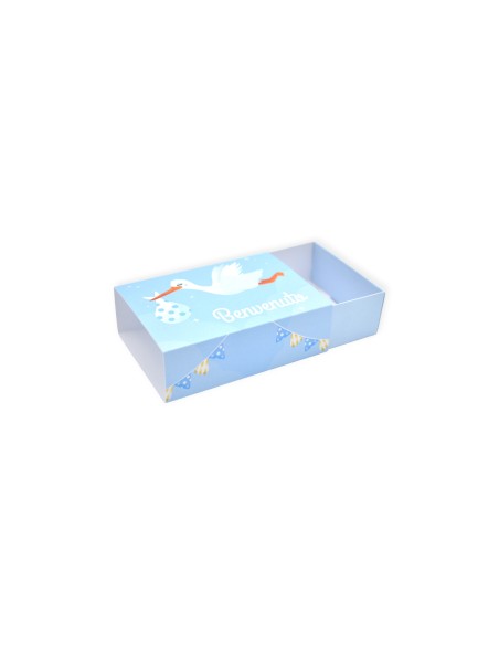 Scatola Portaconfetti nascita Bambino 10x8x2.5 cm