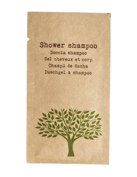 Bustina Bagnodoccia Shampo Natura 150 pezzi per alberghi e B&B - monodose