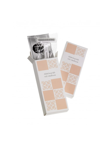 Set rasatura con lametta e crema da...