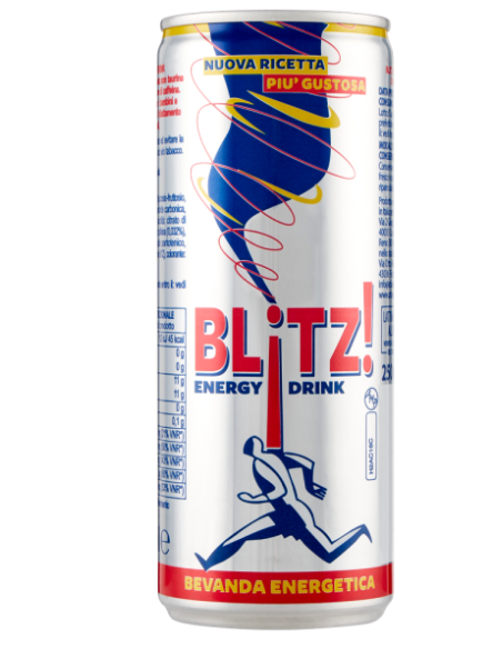 Blitz! Energy Drink Bevanda Energetica 250 ml