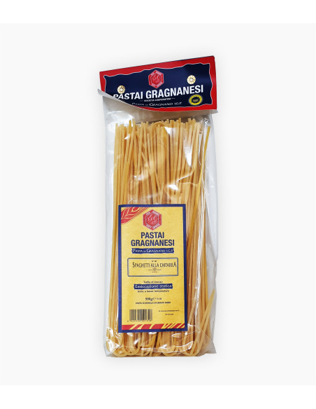 Pasta di Gragnano Spaghetti alla chitarra Pastai gragnanesi 500 gr