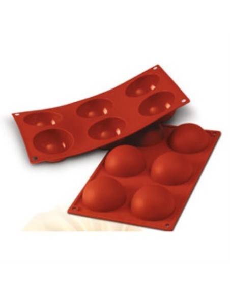 Silikonform Halbkugel 60xh30 mm