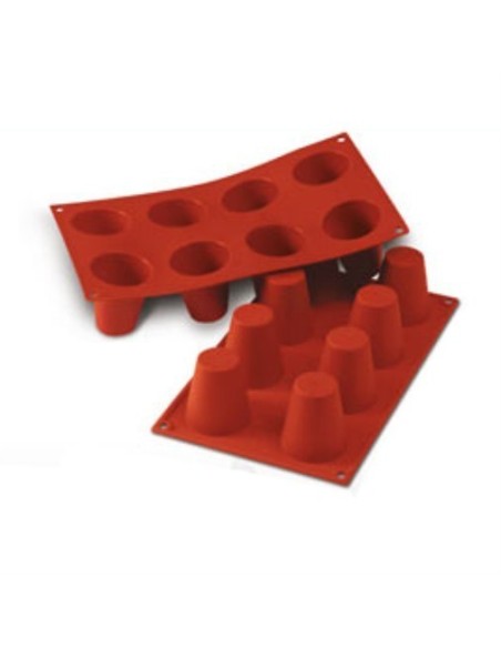 Stampo in silicone babà grandi 55xh60 mm