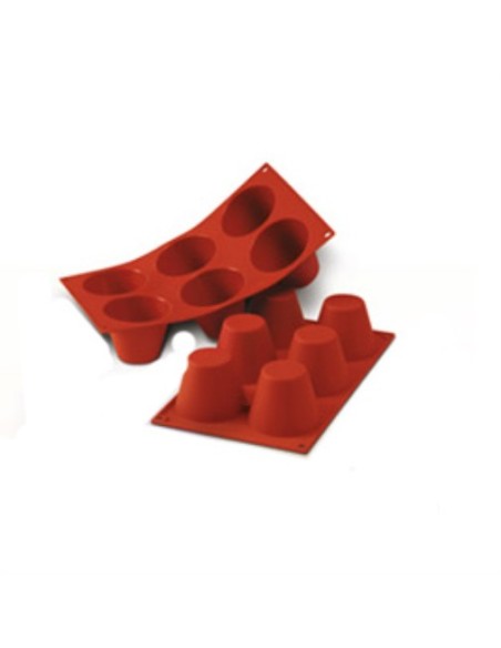 Große Silikon-Muffinform 75 mm x H 60 mm