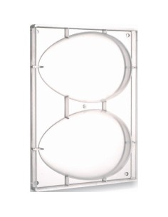 Eierform 350g 2 Eindrücke