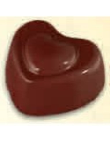 Herz Schokoladenform kleine Herzen 10gr 29,8x33,2mm