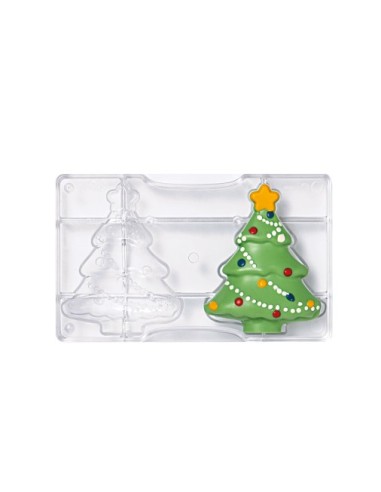 Große Weihnachtsbaum-Schokoladenform