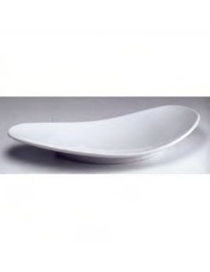 Halbovaler Teller 21x10 cm