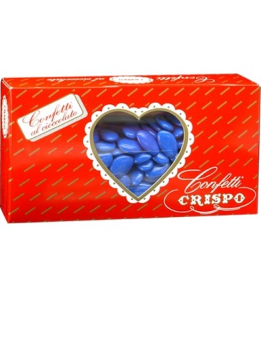 Crispo Konfetti mit blauer dunkler Schokolade 1kg