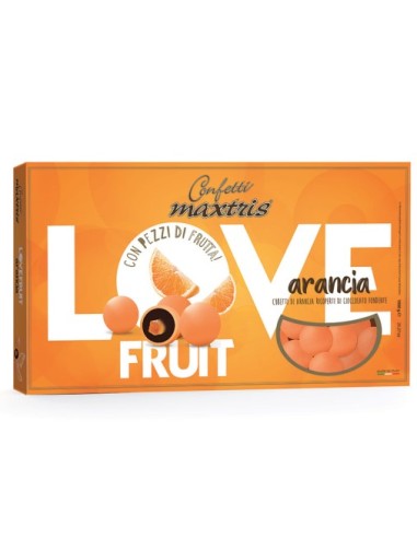 Konfetti Maxtris Love Fruits Orange 1 kg