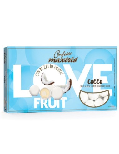 Confetti Maxtris Love Fruits Cocco 1 kg