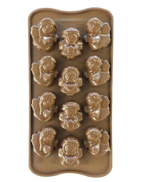 12 Choco Angels Silikonform