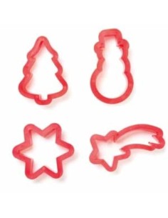 Set 4 tagliapasta natalizi...