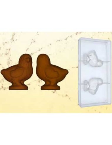 Küken Schokoladenform 40gr 78x68 mm