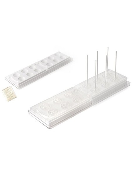 Stampo silicone sfera cake pops + bastoncini