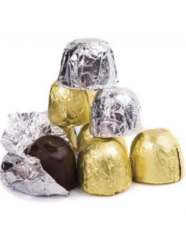 Fogli oro per incartare cioccolatini 150pz