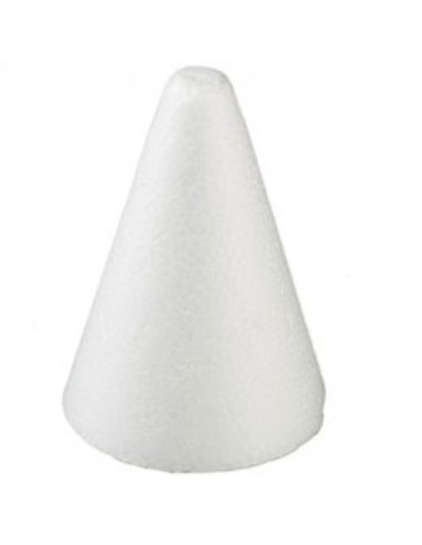 5 Styroporkegel 4 XH 6CM