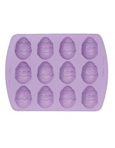 Stampo silicone uova 12 cavità