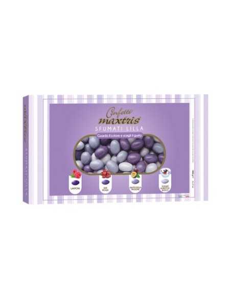 Confetti Maxtris Sfumati Lilla Vari Gusti 1kg