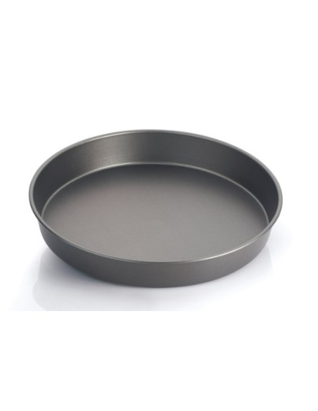 Niedrige glatte runde Tortenform 26x4,2 cm
