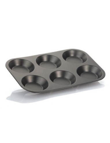 Tablett für 6 niedrige Muffins...