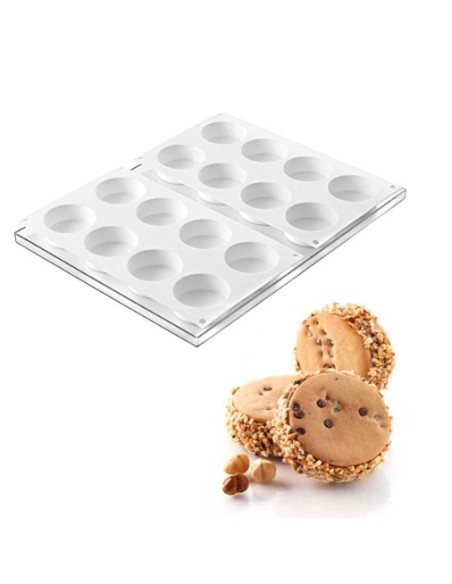Set mit 2 Discoto Silikon-Eisformen