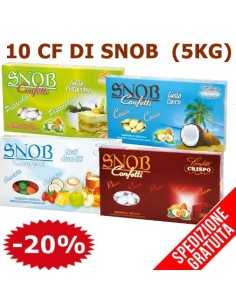 Kit 10 cf Confetti Snob 500...