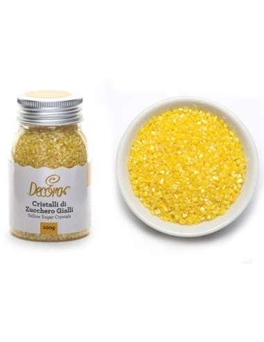 Gelbe Zuckerkristalle 100 gr