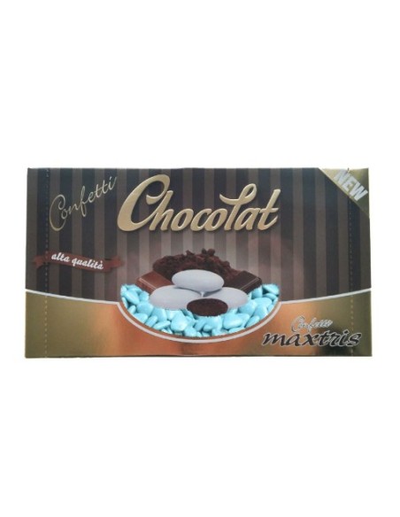 Confetti Cuori Piccoli Celesti Maxtris 1Kg