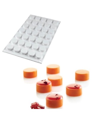 Micro Runde Silikonform 524 x H 12 mm