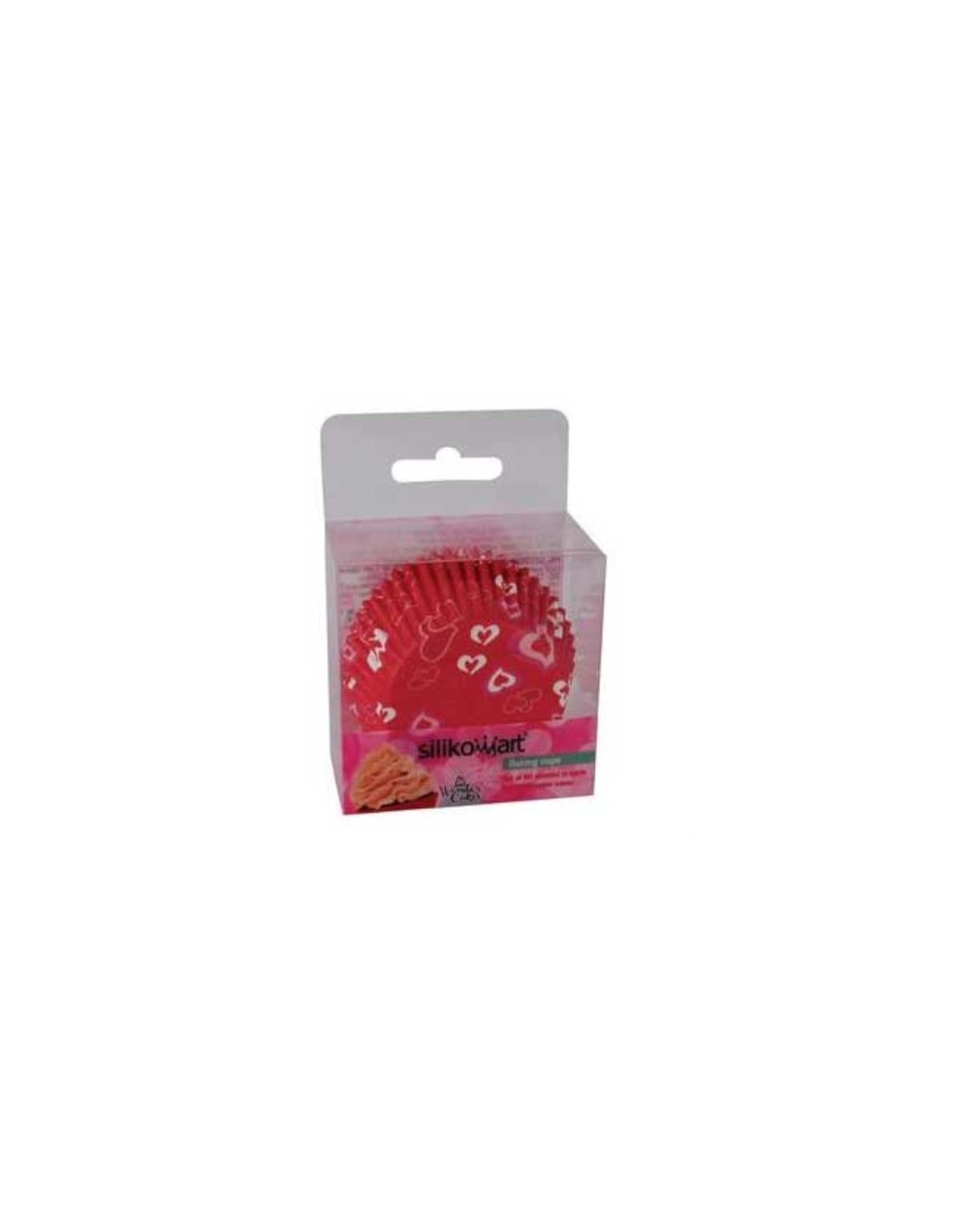 Scrumptious Set 36 Pirottini Per Cupcake: Rosa, Blu E Ciliegia, In Confezione Richiudibile, Misura 51x38 Mm