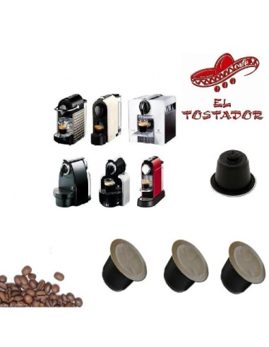 100 kompatible Kapseln Nespresso Kaffee El Tostador