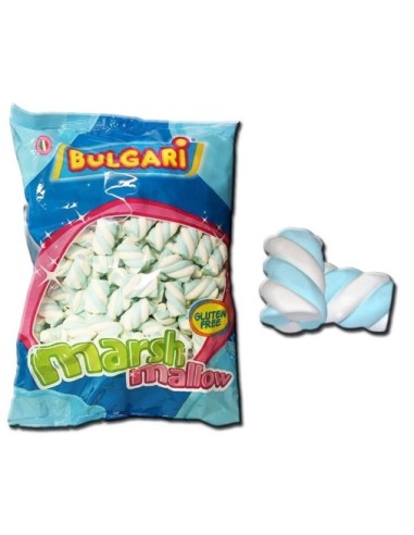 Marshmallow Extrudiertes blaues...