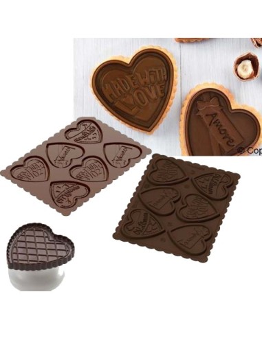 Nudelschneider + Cookie Love Silikonform