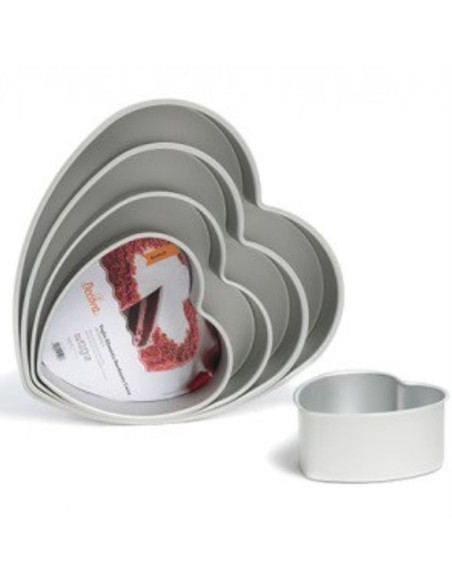 Teglia Professionale Anodizzata Cuore 30x7,5cm