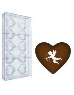 Stampo cioccolato cuore con...