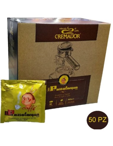Packung mit 50 Cremador Passalacqua -Schoten