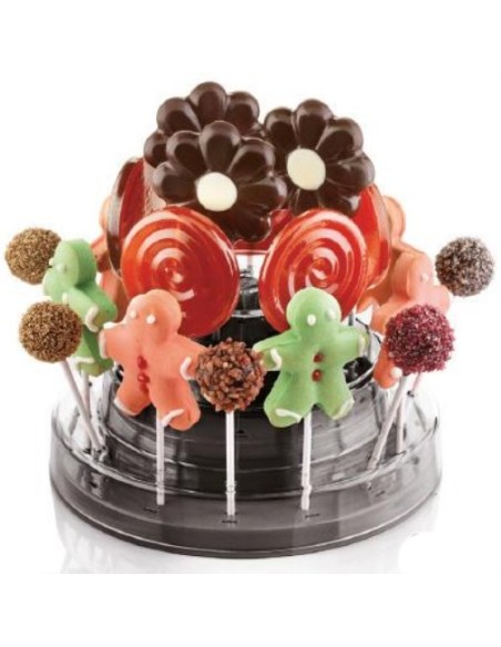 Espositore Nero per Cake Pops Finger Stecco