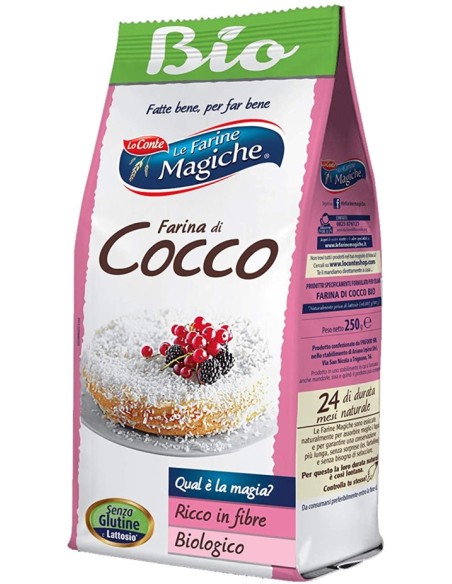 Farina di cocco per dolci 250 grammi BIO