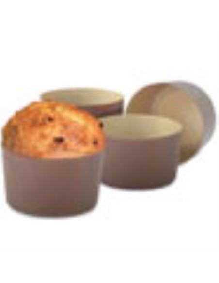 25 Panettone-Formen Canasta-Papier 500g