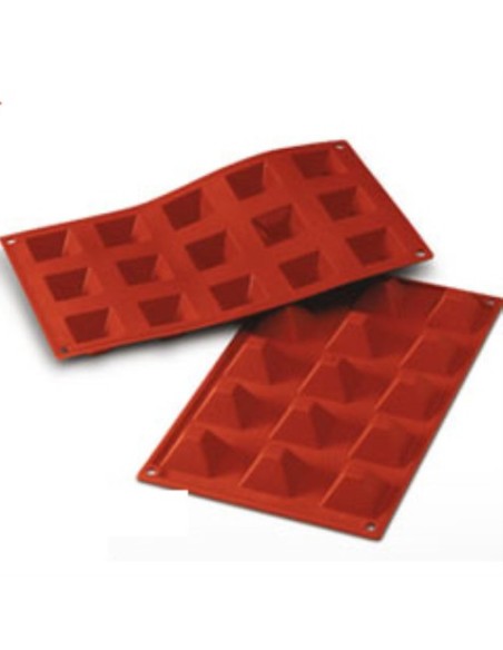 Kleine Pyramiden Silikonform 36x36xh22 mm