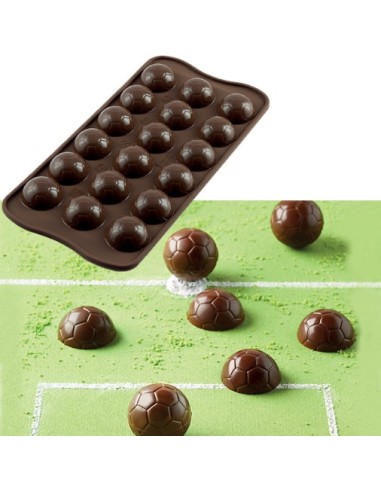 Stampo silicone Choco Goal (Pallone) 27xh13,5 mm