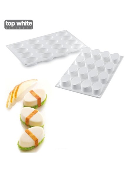 Sushi Gunkan Silikonform 55x33xh20 mm