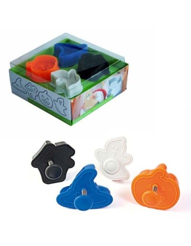 Set 4 Mini Tagliapasta Halloween