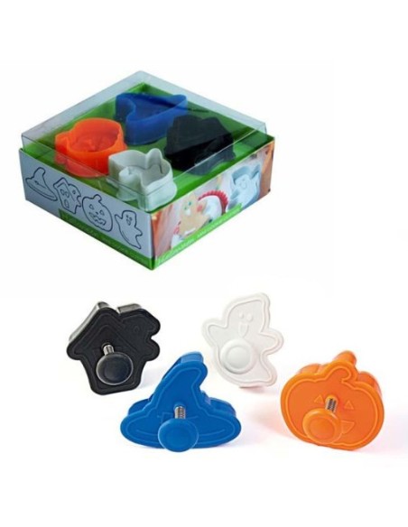 Set 4 Mini Tagliapasta Halloween