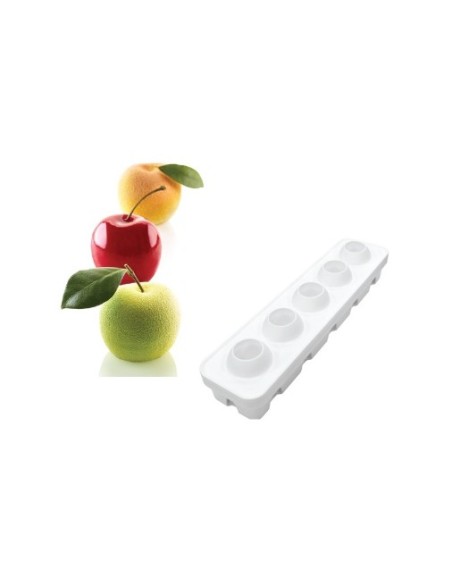 Apfel-, Kirsch- und Pfirsich-Silikonform 115