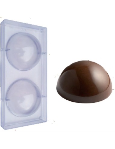 Stampo cioccolato sfera 100gr 98 mm